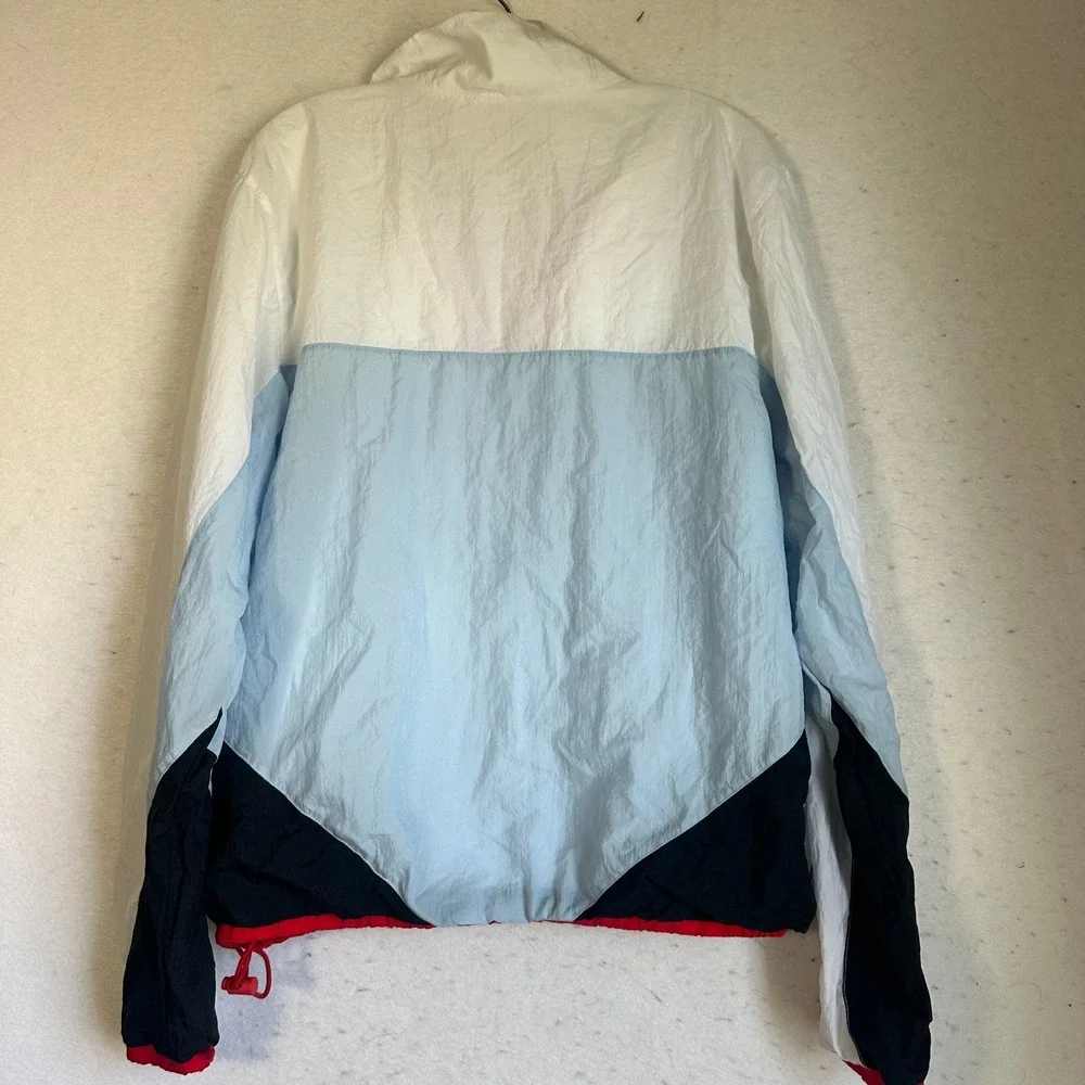 Nike Flight Jacket Half Zip Pullover Jacket Men  Blue White CN8508-436 Training